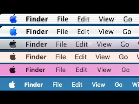 macOS Apple Menu Evolution (10.0 - 26)