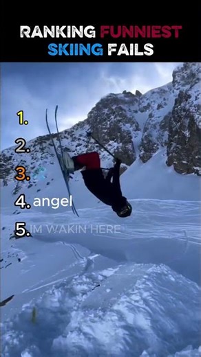 Ranking The Funniest Skiing Fails #funny #fypシ