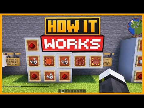 🟨 HOW FILTER UPGRADE WORKS in SOPHISTICATED BACKPACKS in MINECRAFT