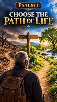 Choose the Path of Life | Psalm 1 | Peaceful Night Scripture