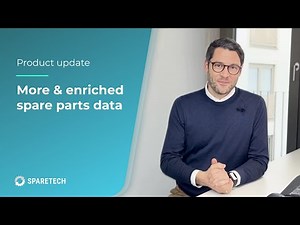SPARETECH | Product update: More and enriched data