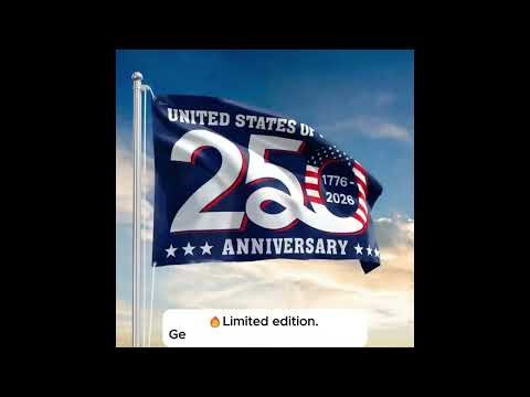 250 Years of Freedom | A Flag That Honors America’s Journey