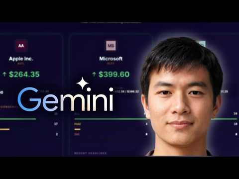 New! How to create a Stock Tracking Dashboard Web App using Google Gemini AI in 2026
