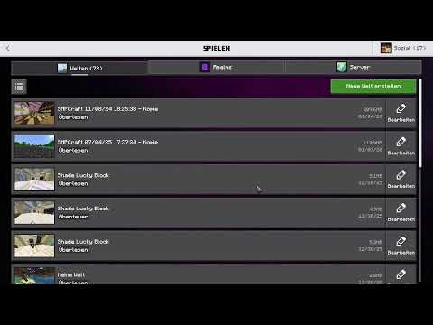 Heute Spiele ich Minecraft jeder kann mit machen java pvp