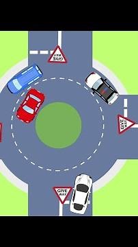 Dubai Roundabout Driving | Roundabout Driving Lesson UAE 🇦🇪 | Roundabout Dubai Driving #roundabout