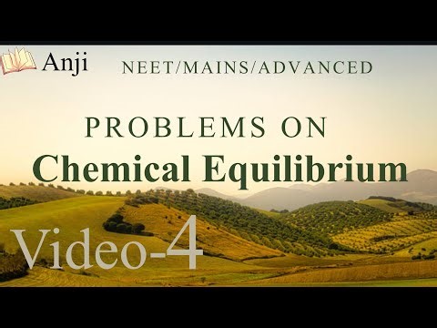 PROBLEMS ON CHEMICAL EQUILIBRIUM -NEET/MAINS/Advanced-VIDEO-4