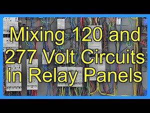 Mixing 120 and 277 Volt Circuits in Relay Panels