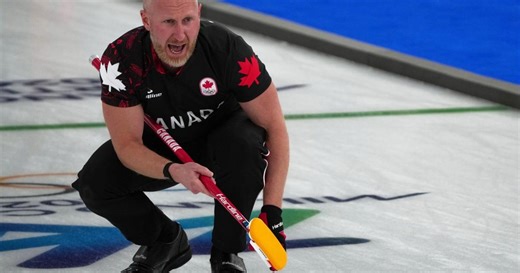Canada starts men’s Olympic curling competition with extra-end win