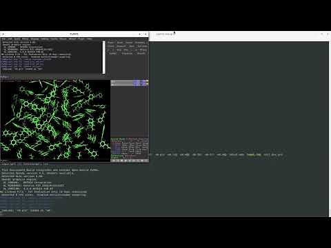 How to Calculate Molecular Density using GROMACS