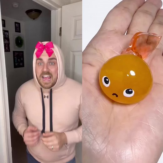 Squishy Toy Manipulation: Colorful Gel-Like Fun