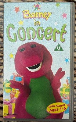 PolyGram Video Barney in Concert VHS PAL U Sing Along Children's & Family | eBay UK