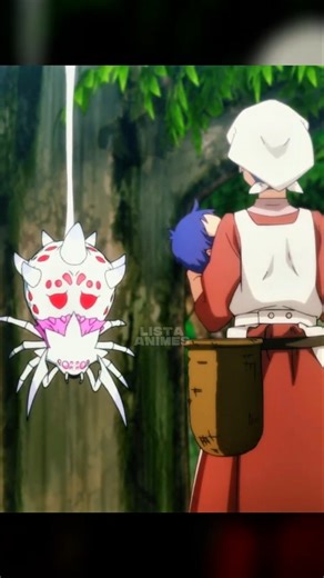 This spider cured a boy of cancer! #anime #shorts