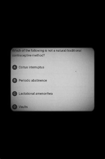 NEET 2024 Biology MCQ: Contraceptive Methods Explained#NEET2024 #BiologyMCQ #HumanReproduction