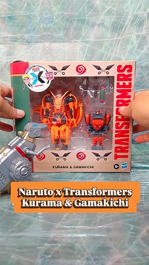 Fast unboxing of the new Naruto x Transformers Kurama & Gamakichi! What a great pack! Here we show off Kurama in his both modes and the transformation sequence. Stay tuned for part 2! Thanks to @edulupulo for letting me unbox his figures! #naruto #narutoshippudden #kurama #gamakichi #transformers #toycollector #transformerscollaborative #peruvianfanboy | Cybertron 21