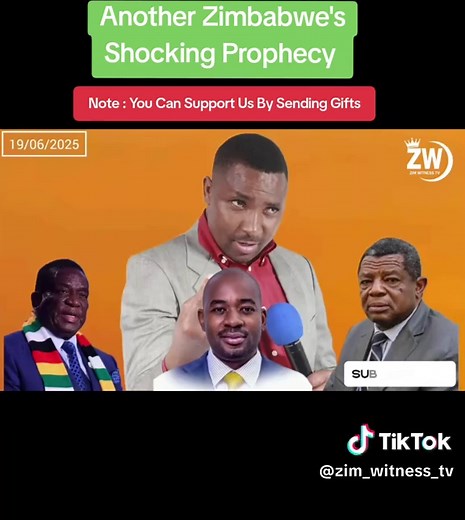 Zimbabwe's Shocking Prophecy: Mnangagwa, Geza & Chamisa Unite
