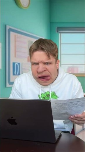 When you find the test answers online ￼