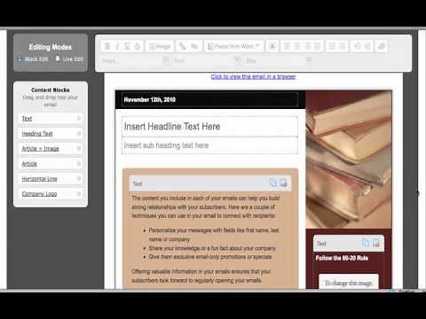 Getting Started with VerticalResponse demo