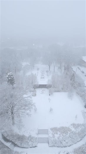 Newark’s crown jewels draped in winter white: Branch Brook Park and the Basilica of the Sacred Heart under a perfect blanket of snow. ✨🌨️ | The city of Newark, NJ