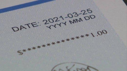 ‘Just a waste’: B.C. woman questions why ICBC issues $1 rebate cheque - BC | Globalnews.ca