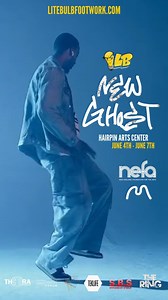 LB PRODUCTIONS on Instagram: "LB PRODUCTIONS presents “New Ghost” at @hairpinartscenter June 4th - 7th Tickets available at litebulbfootwork.com 💡(🔗 in bio) New Ghost “Viewing” - June 4th: $10 New Ghost x @the_ring_18 - June 5th: $15 New Ghost “Premiere” - June 6th & 7th - $25 Back in 2023 @bulbtheera was a recipient of the @nefa_arts production grant for a project created to give recognition to the legends before his time while giving him an opportunity to get back in the lab with his mentors