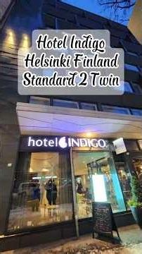 Hotel Indigo Helsinki Finland 🇫🇮 | Standard 2 Twin Beds 🛌 #IHG #hotel #travel