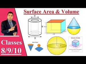 Surface Area And Volume | Mensuration | Class 8/9/10 | Introduction All Formulas with Examples.