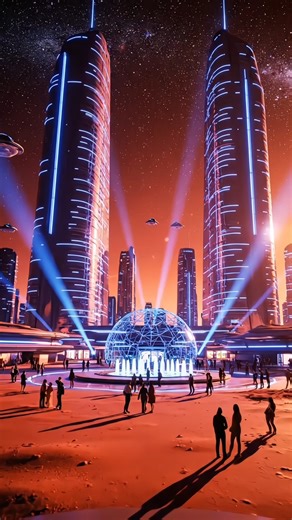 A Night on Mars That Changed Humanity Forever 😊 #shorts #usa #ai #mars #future