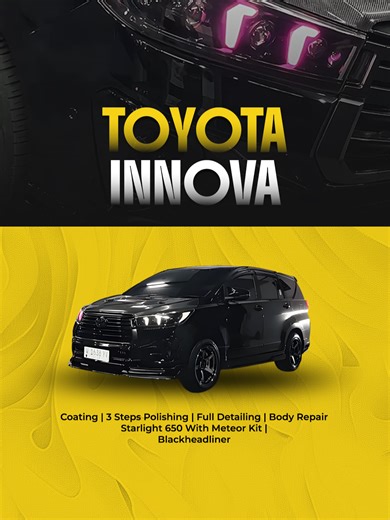 Complete Car Care for Your Toyota Innova Reborn