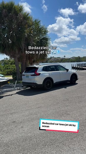 Bedazzled Car Tows & Launches Jet Ski into Ocean | Circle K First