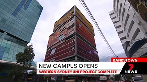 3.9K views · 57 reactions | Western Sydney University's new high rise campus has opened at Bankstown. The $340 million project took 2 years to complete and will employ up to 1,000 staff. Students can study a range of courses including teaching, psychology, business and non clinical health. 7NEWS at 6pm. More local news: 7news.com.au/news/sydney #WesternSydneyUniversity #7NEWS | 7NEWS Sydney | Facebook