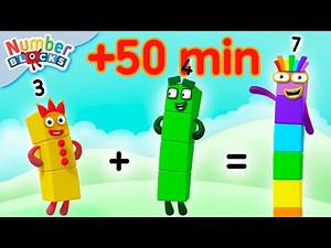 All Addition Moments Back to Back! ➕ | Learn to Count for Kids | ‪@Numberblocks‬