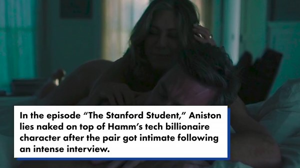 Jennifer Aniston, Jon Hamm really 'wanted to work together' before hot sex scene on "Morning Show'