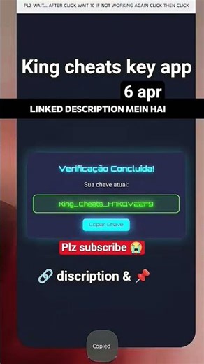 king cheats key Generator Working free fire mod @THEKINGCHEATSOFC2 @TeamHackers1