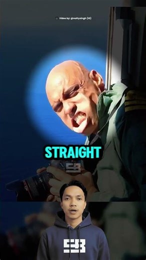 Helicopter Wind Face Moment 😂🚁