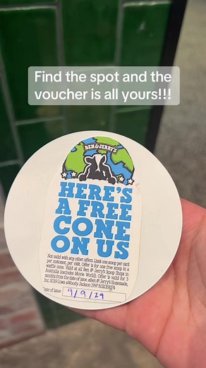 Who doesn’t love free Ben & Jerry’s icecream 🤷#iminloveimobsessed #icecreamicecreamyumyumyum #benandjerrys #cuporconedicecream #burwood #burwoodeats