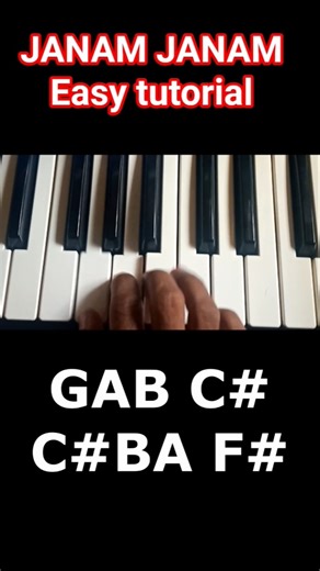 Janam Janam Keyboard Tutorial | Dilwale |#janamjanamvideo #dilwale