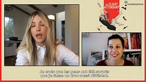 8.6K views | « Je crois que les gens ont été surpris que je fasse un truc aussi différent. » Kaley Cuoco, productrice et actrice dans la série The Flight Attendant sur Warner TV France, se livre dans une conversation exceptionnelle, en partenariat avec Canneseries et AlloCiné, à retrouver en intégralité sur CANAL+ ⬇️ | CANAL+ Séries | Facebook