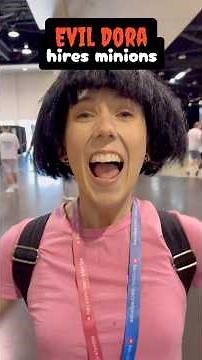 Evil Dora finds new minions at VidCon