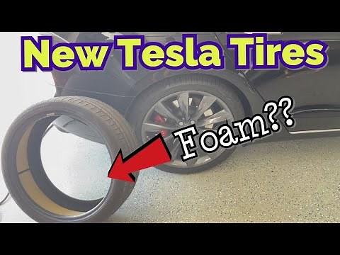Tesla Model S Tires | Do You Need Foam Filled Tires? 265/35/21 Toyo Proxes A/S