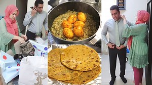 Sweet Potato Paratha Ingredients • Sweet potatoes 2, medium size • Wheat flour 2 cups • Fresh coriander 3 tbsp, chopped • Fresh green chilies 1-2 chopped • Salt 1.5 tsp • Turmeric powder 1/2 tsp • Garam masala 3/4 tsp • Dry mango powder (Amchur) 1 tsp • Dried fenugreek 1 tsp • Ginger paste 1/2 tsp • Garlic paste 1/2 tsp • Clarified Butter (Desi ghee) as needed Anda Pulao 2nd Recipe Ingredients For eggs • Eggs 6, boiled • Oil 2 tbsp • Red chili powder 1/2 tsp or more • Turmeric powder 1 tsp For R