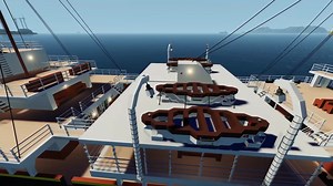 在一艘巨轮上度过海啸 - Stormworks - Camodo Gaming