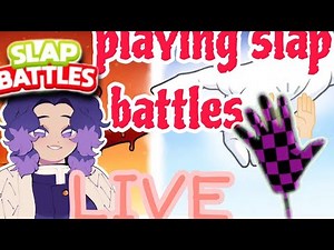 Playing slap battles until I get glitch part 1 😭 ||§