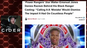 6K views · 168 reactions | Walter Jones known as 'ZACK' on the 90s TV show Mighty Morphin' Power Rangers explains the history of his role as TV's first black superhero. American audiences welcomed Walter, and fans saw him as an equal to every other member of the Power Ranger team. The message is clear. #powerrangers #mightymorphinpowerrangers #entertainmentnews | Bounding Into Comics | Facebook