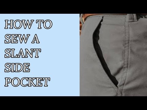How to Stitch Pocket in Pant