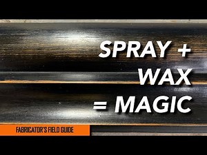 EASY Antique Wood Finish Using Spray Paint