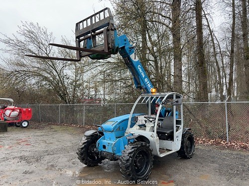 2012 Genie GTH-5519 19' 5,500 lbs Telescopic Reach Forklift Telehandler bidadoo | eBay