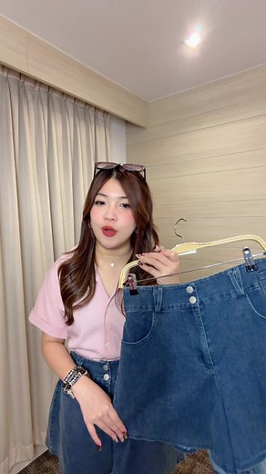 68K views · 99 reactions | 【11月代购】KB1120 & KB1220 JC 时尚双纽交叉腰带绳牛仔短裤...