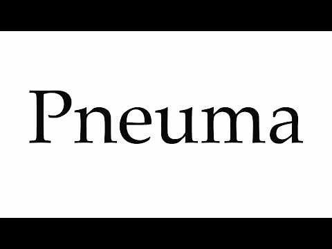 How to Pronounce Pneuma