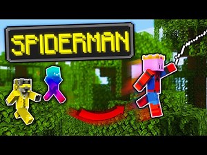 Minecraft Manhunt, But We're SPIDERMAN