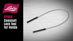 The Lisle #37950 Camshaft Lock Tool for Honda Accurately Lines Up & Holds Cams for Proper Timing Chain Alignment on Honda® K-Series Engines. Insert the pins into the camshaft pulse plates to lock the cams in place on K20 and K24 engines found on Honda & Acura applications like: Civic, Accord/Integra, CRV/RSX, Odyssey & Element. Learn More: https://bit.ly/3nXNEJp #SmileWithLisle #LisleCorporation #LisleTools #NewTools | Lisle Corporation